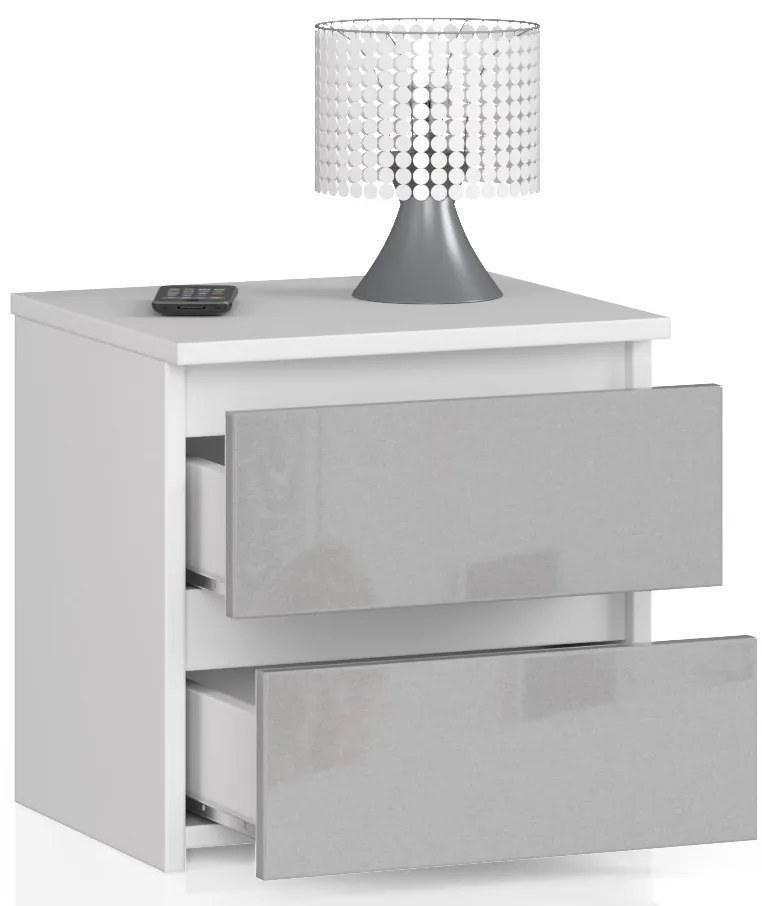 Noptieră Cleania CL2 (metalic lucios). 1069509