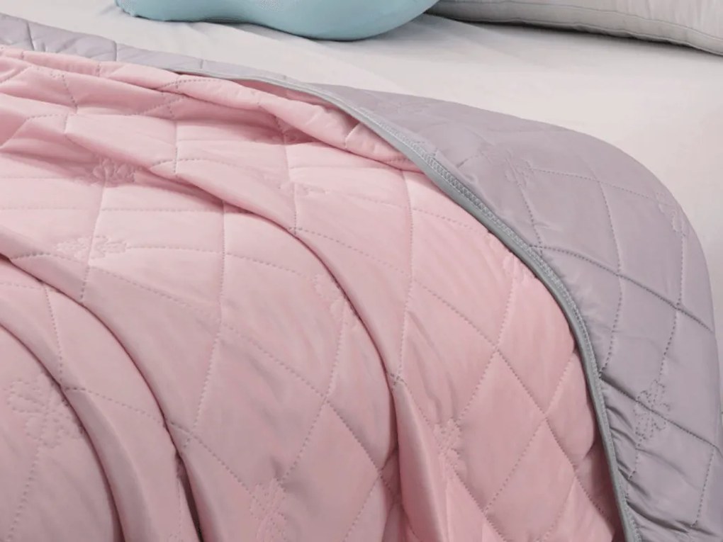 Pilota de vara racoritoare ELARIA, roz Dimensiune: 140 x 200 cm