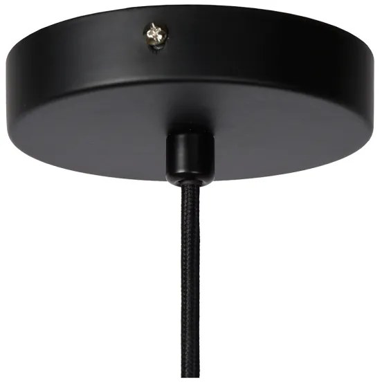 Lustră pe cablu MAGALI 1xE27/40W/230V neagă Lucide 03435/56/30