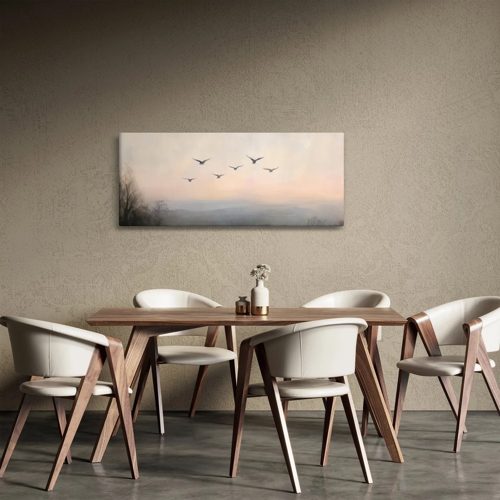 Tablou - Stol de păsări (120x50 cm)