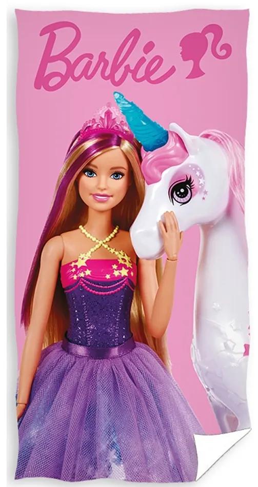 Prosop Barbie și Unicornul fermecat,70 x 140 cm