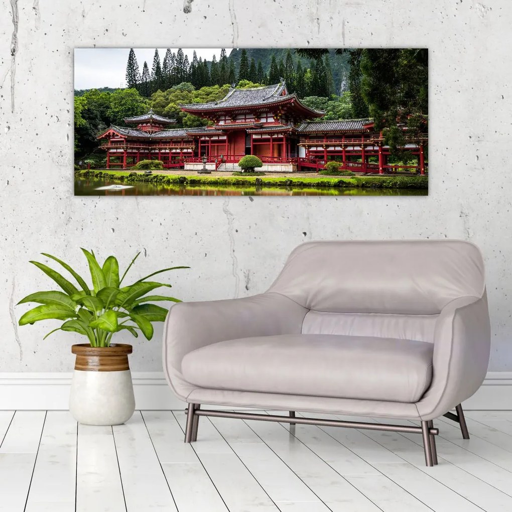 Tablou - arhitectura Chinezească (120x50 cm)