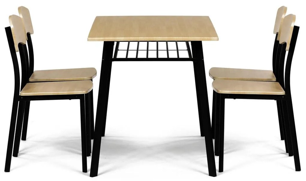 Set mobilier sufragerie Aeroplano (stejar sălbatic) (pentru 4 persoane). 1120643