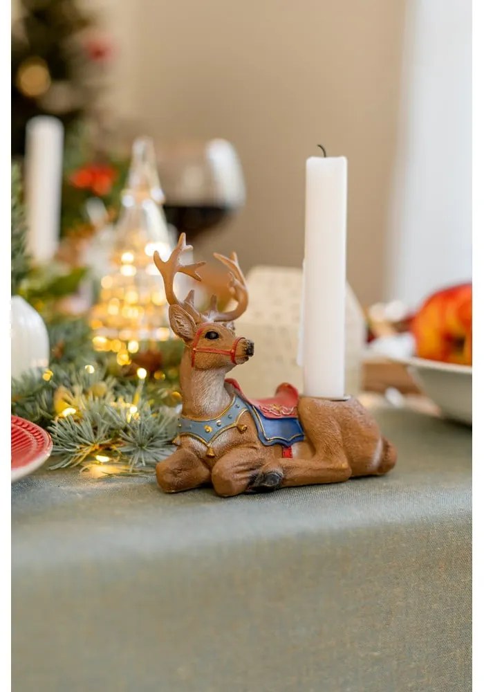 Sfeșnice 2 buc. din polirășină Glory – Bloomingville