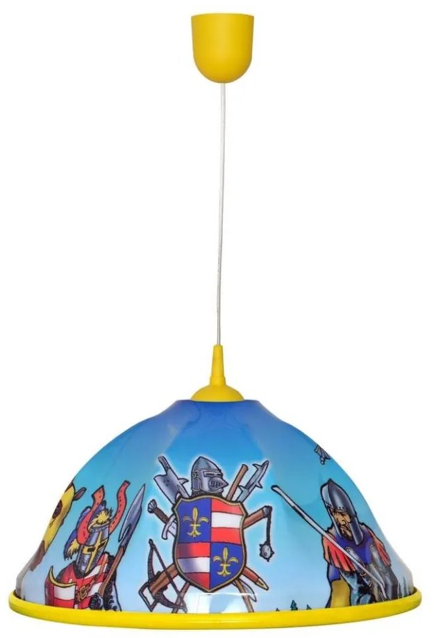 Lustră copii pe cablu KNIGHT 1xE27/15W/230V