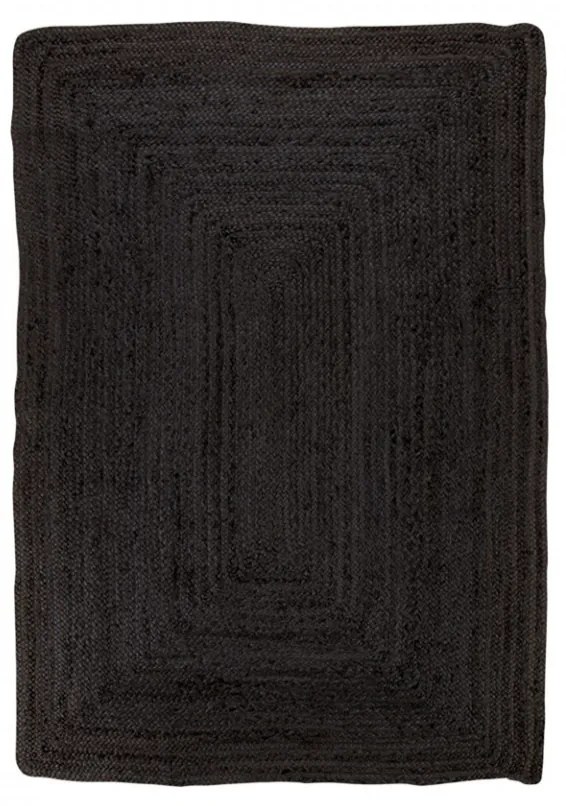 Covor gri inchis din iuta 65x135 cm Bombay House Nordic