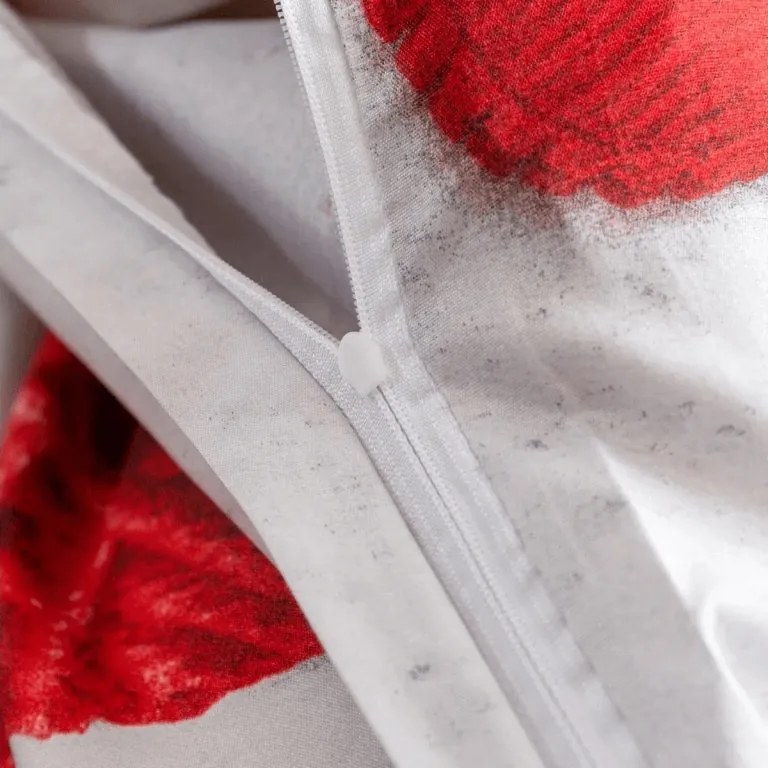 Lenjerie de pat din microfibra VELHEART rosu Dimensiune lenjerie de pat: 2 buc 70 x 80 cm | 160 x 200 cm