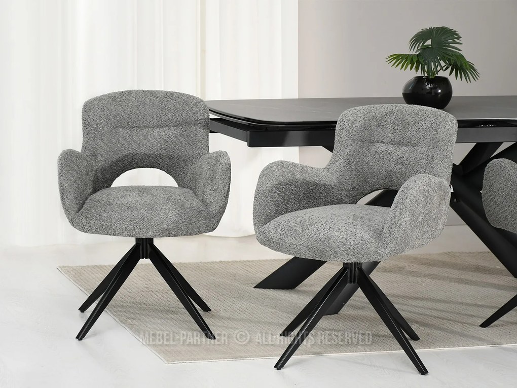 Scaun Milla (gri + negru). 1111184