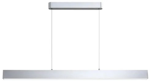 Lustră LED pe cablu Brilagi SLEEKLINE LED/40W/230V 3000/4500/6000K argintiu