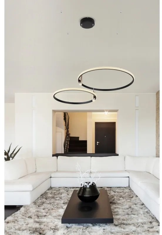 Lustra LED suspendata moderna cu telecomanda COCO 55W