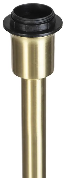 Lampă de podea clasică din alamă fără abajur - Simplo