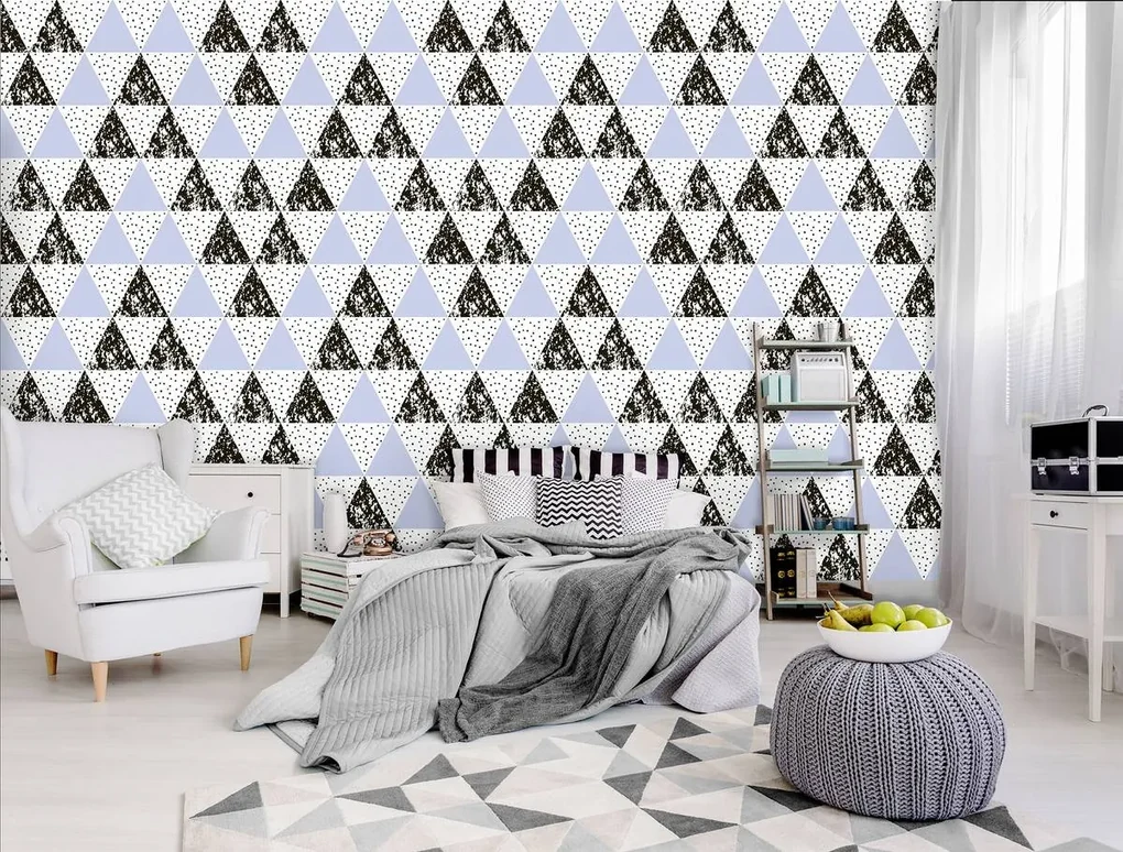 Fototapet - Mozaicuri - triunghi (152,5x104 cm), în 8 de alte dimensiuni noi