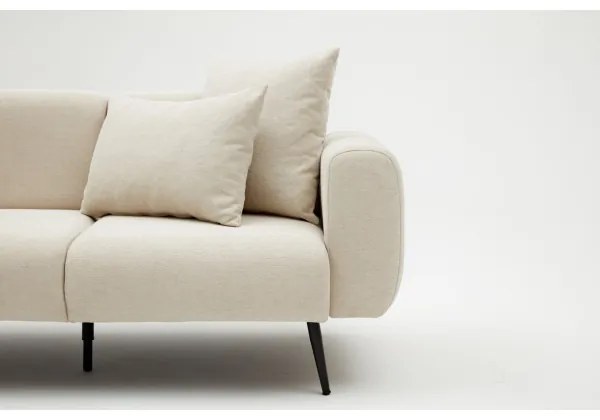 Canapea PISA, 2 locuri, crem