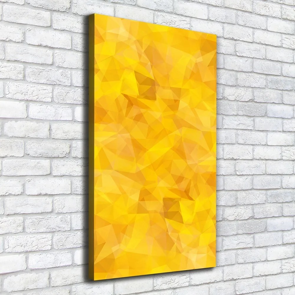 Print pe pânză Triunghiuri abstractizare