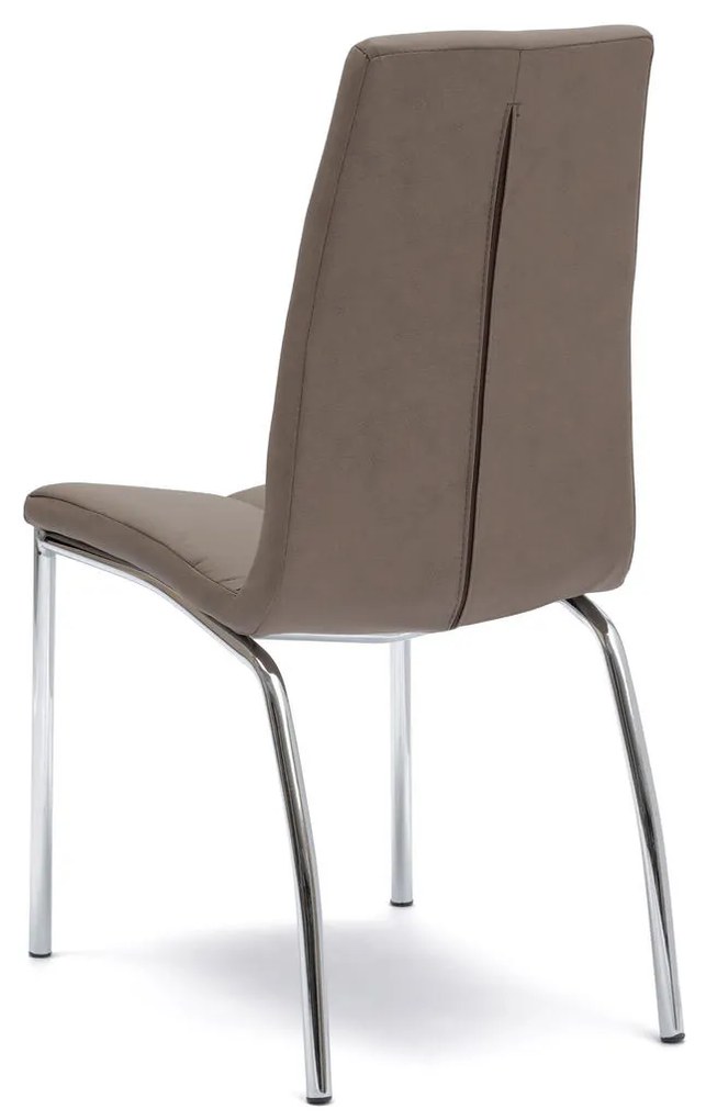 STONES Scaun din piele ecologică 43cm X 44cm H. 92cm | Aosom Romania