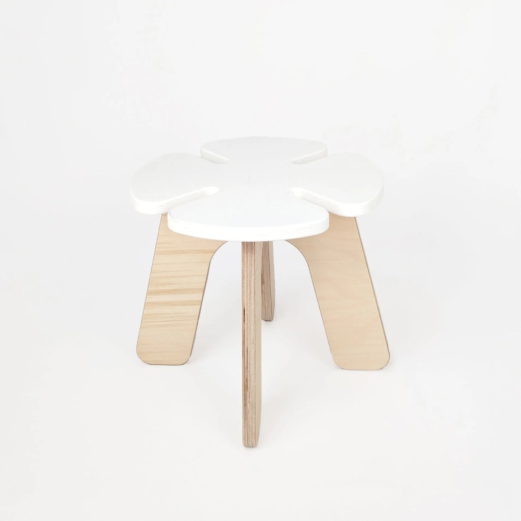 Taburet pentru copii LEAF Green