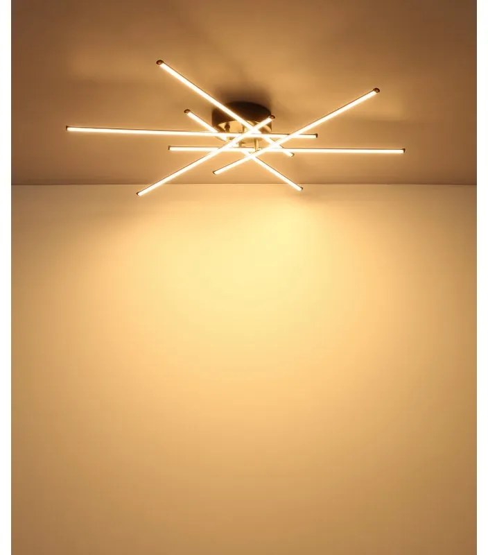 Plafoniera LED metal negru mat LAWSON