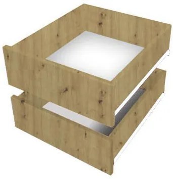Dulap de haine 200 cm Ladonna (negru mat). 1045678