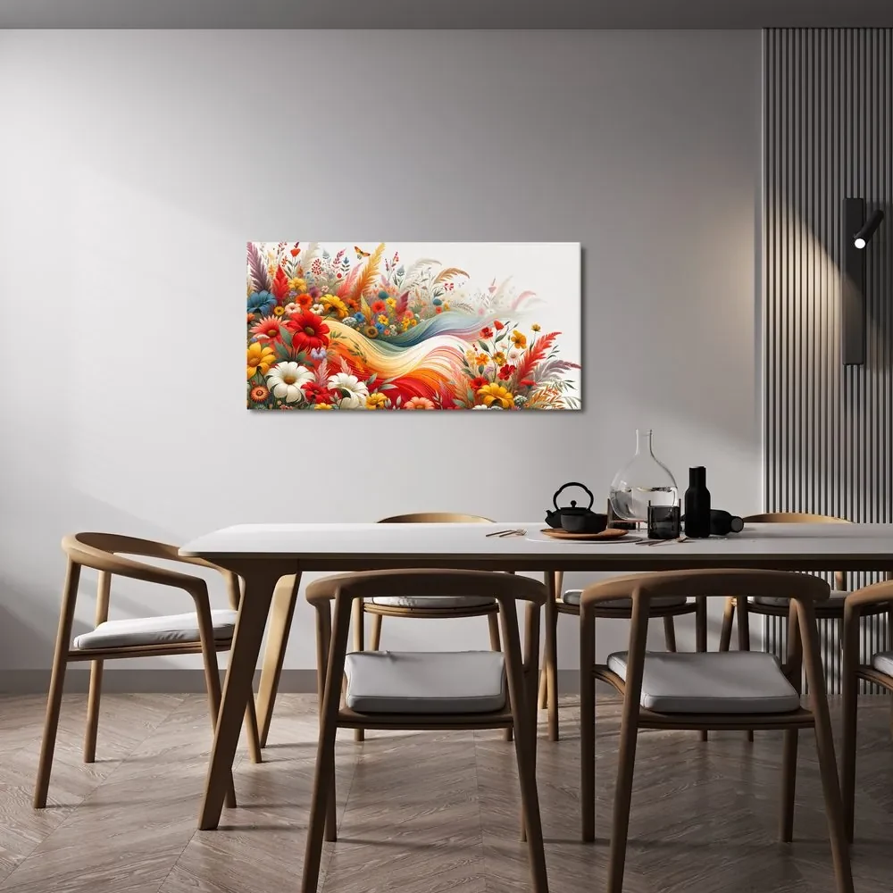 Tablou val floral