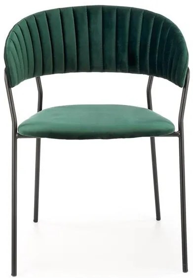 Scaun K426 Velvet Verde – l57 x A54 x H79 cm