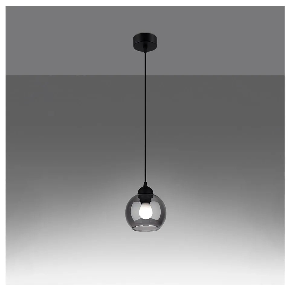 Lustră neagră ø 15 cm Grande – Nice Lamps