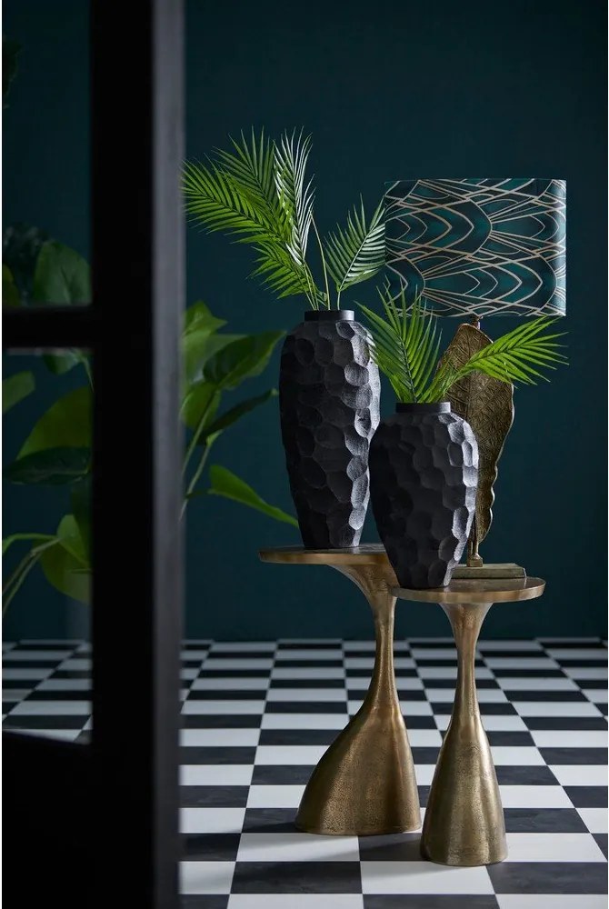 Masă auxiliară rotundă din metal 33x40 cm Macau - Light &amp; Living