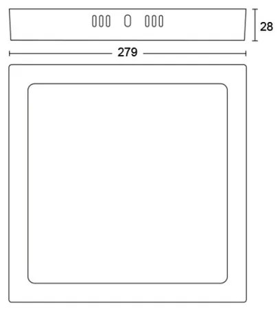 Plafonieră LED MAGNEOS LED/20W/230V 2700K neagră Philips