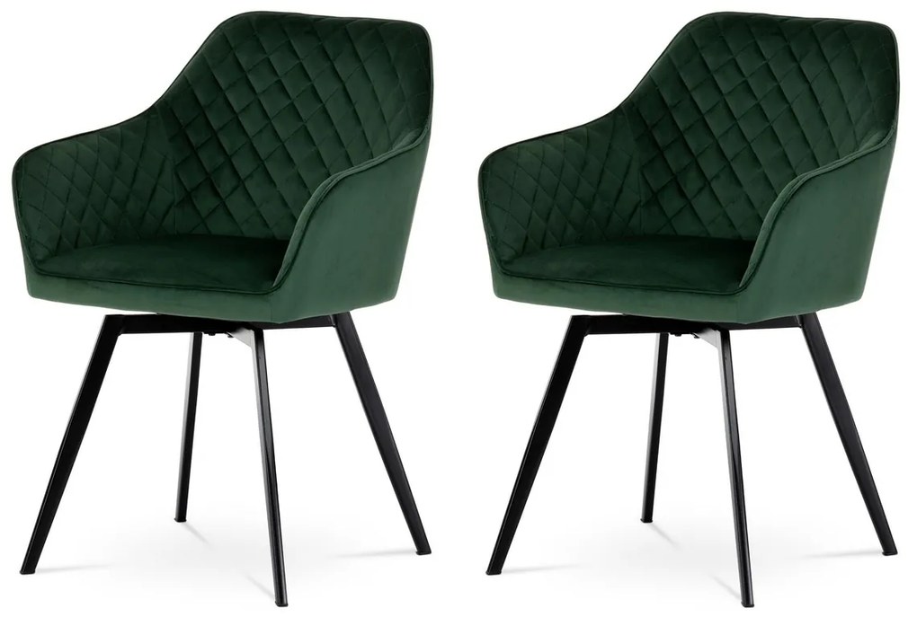 Set de scaune de sufragerie DCH-425 GRN4, 2 buc.