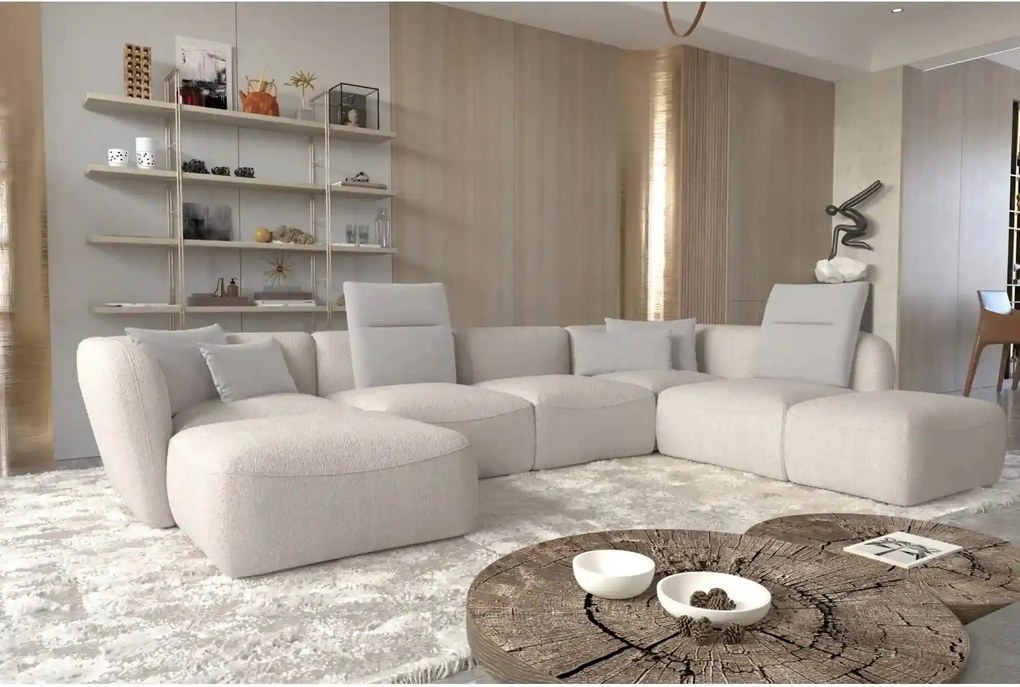 Coltar CANDELO XL B, personalizabil, 382x236x75 cm