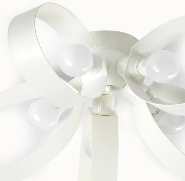 Plafonieră ONLI SERENA 5xE14/6W/230V alb