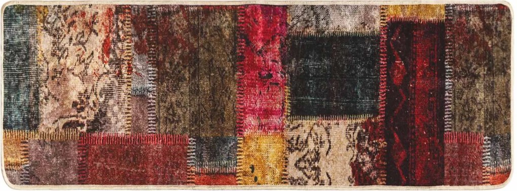 vidaXL Covor Runner MARSA Multicolour 250 x 100 cm Poliester și PVC