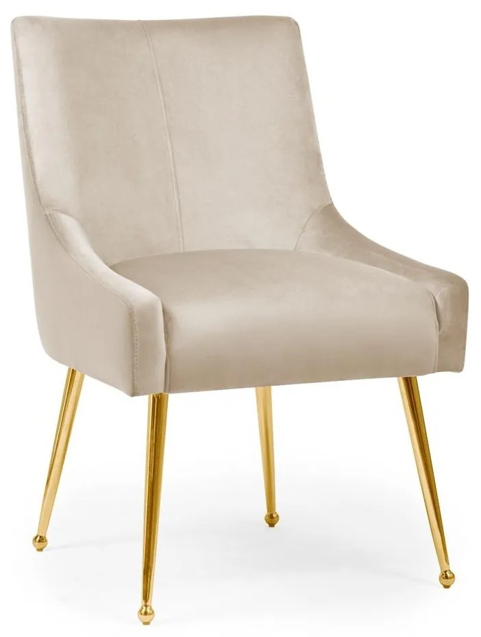 Scaun Sizar bej/gold – H86 cm