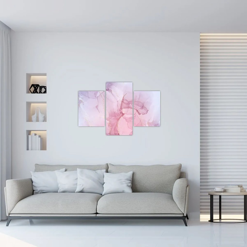 Tablou - Pete roz (90x60 cm)