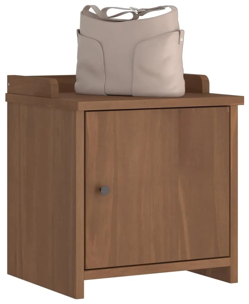 vidaXL Bancă pentru hol „SANDNES” 45x40x50 cm din lemn masiv de pin