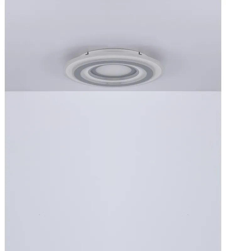 Plafoniera LED dimabila cu telecomanda design modern Sabatino 48011-46 GL