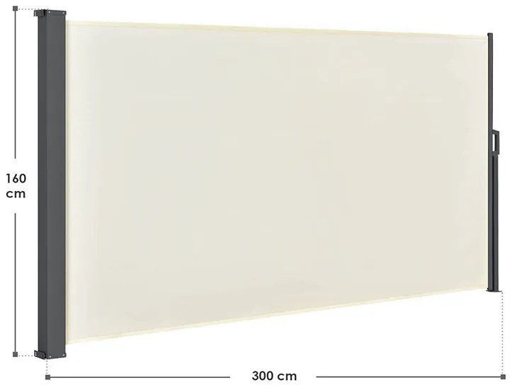 Jusky Copertina laterala Dubai 300 x 160 cm - bej