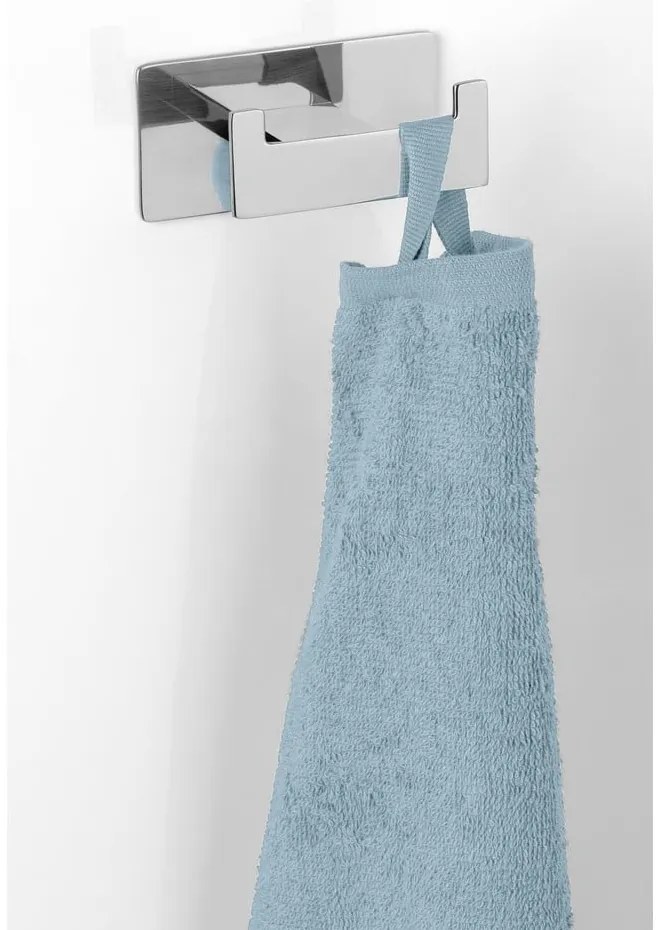 Cârlig argintiu lucios autoadeziv din oțel inoxidabil Genova – Wenko