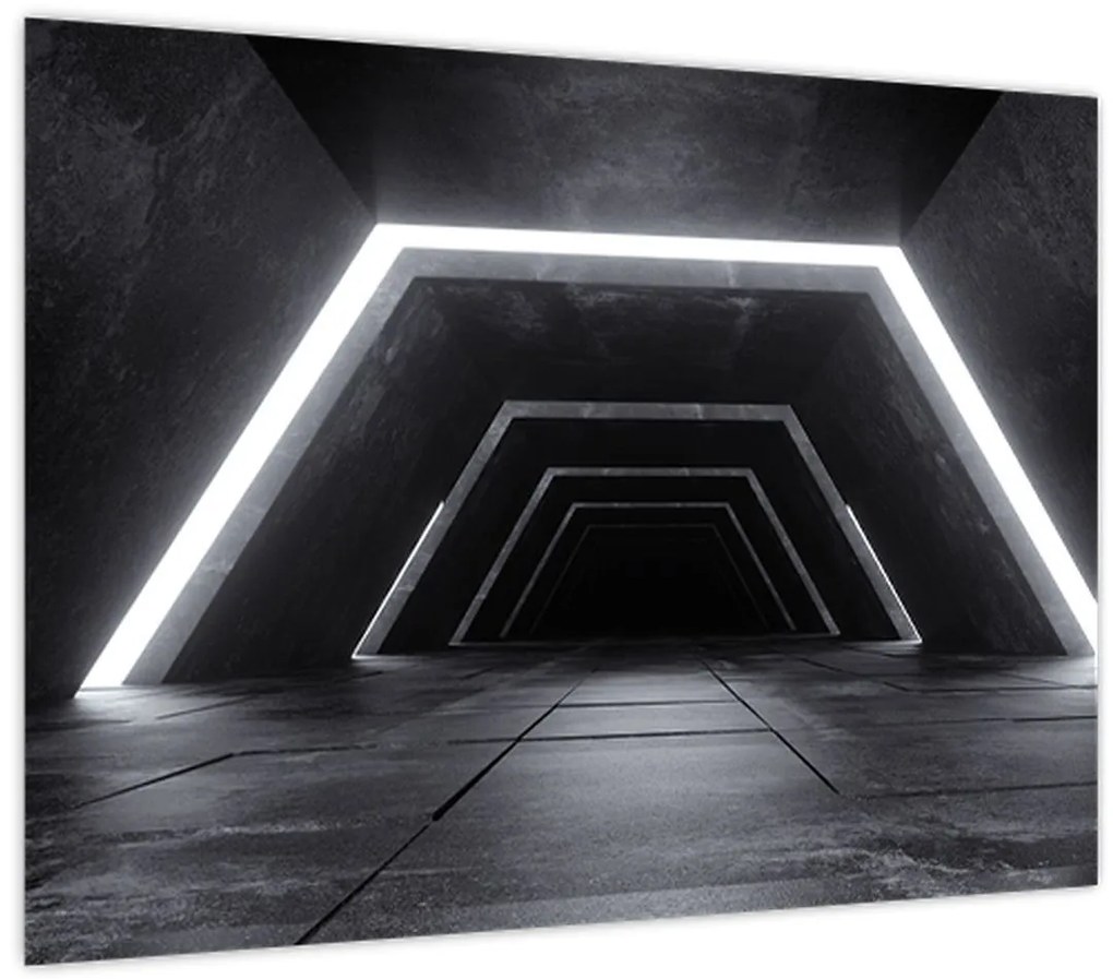 Tablou - Tunel futurist (70x50 cm)