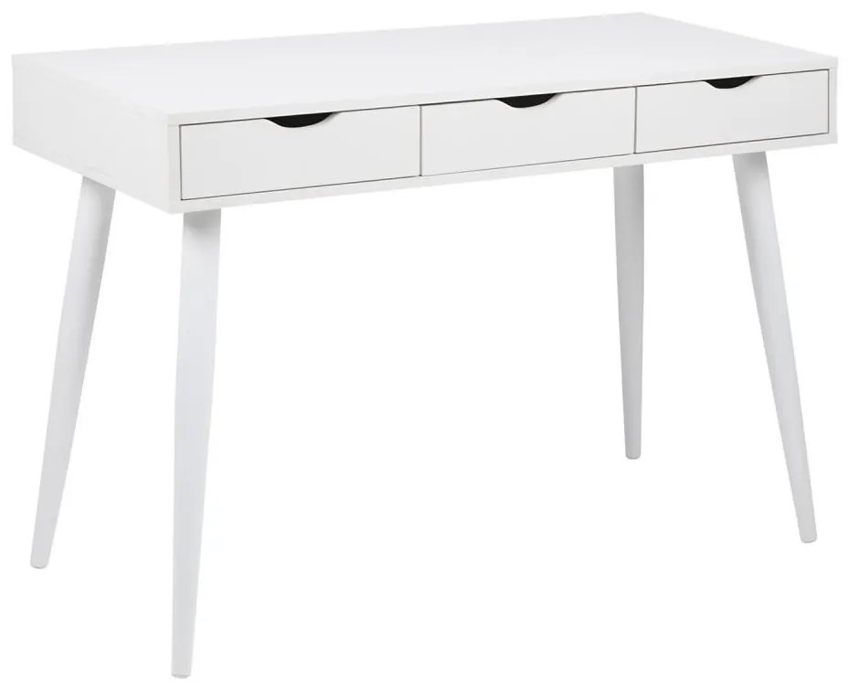 Birou cu sertare ADIS alb