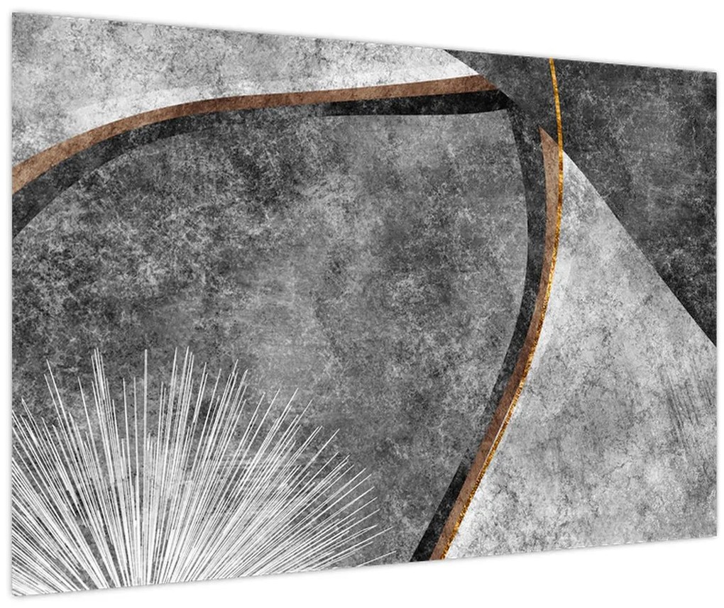 Tablou - Abstract beton (90x60 cm)