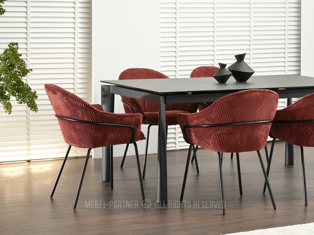 Scaun Val (cupru + negru). 1111299