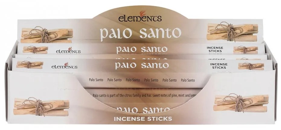 Betisoare parfumate de tamaie Elements - Palo Santo