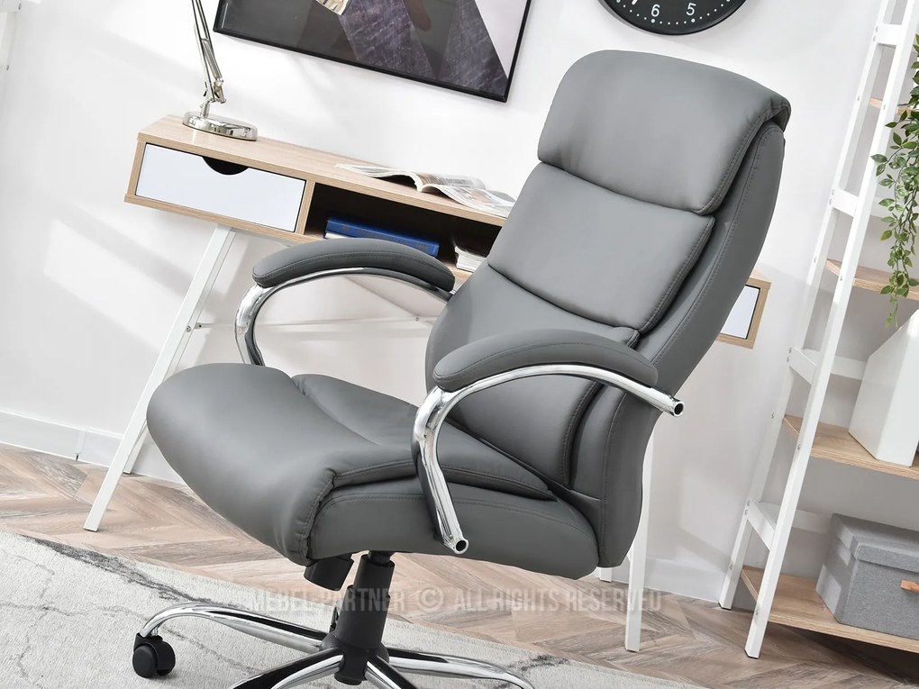 Fotoliu Luxus (gri + crom). Promo -12%. 1109952