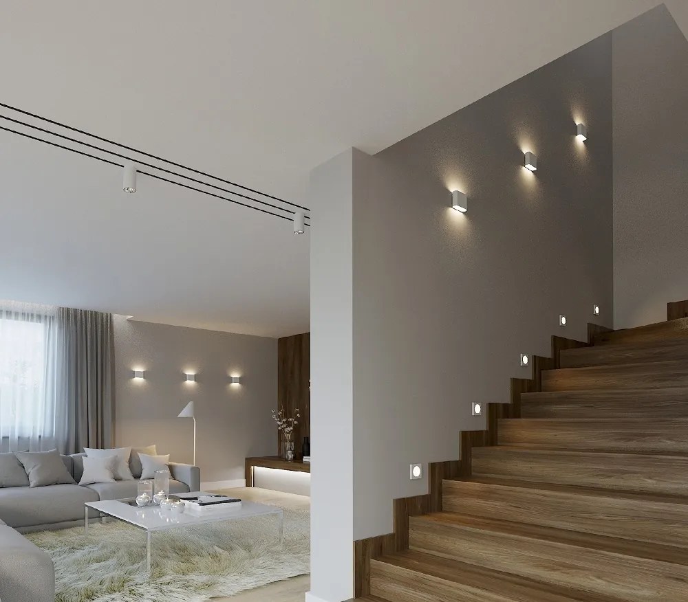 Aplica LED lumina ambientala up/down, protectie IP44 Zone alb