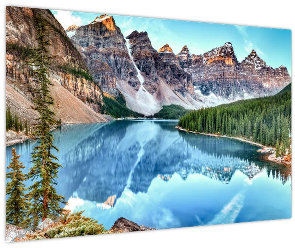Tablou - Lacul Moraine (90x60 cm)