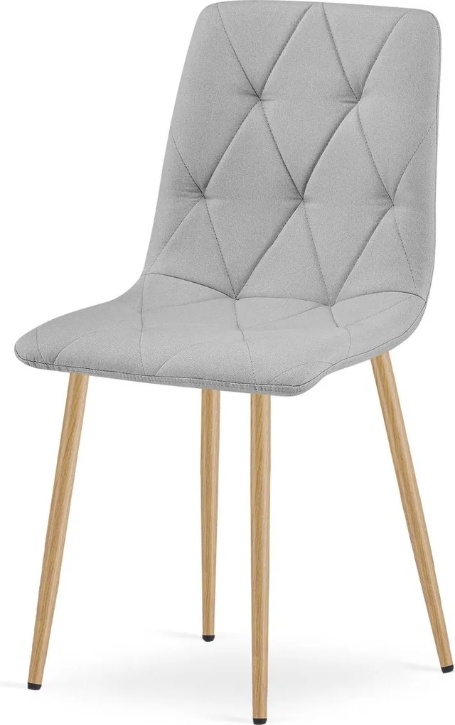 Scaun de dining LIBRA, gri deschis