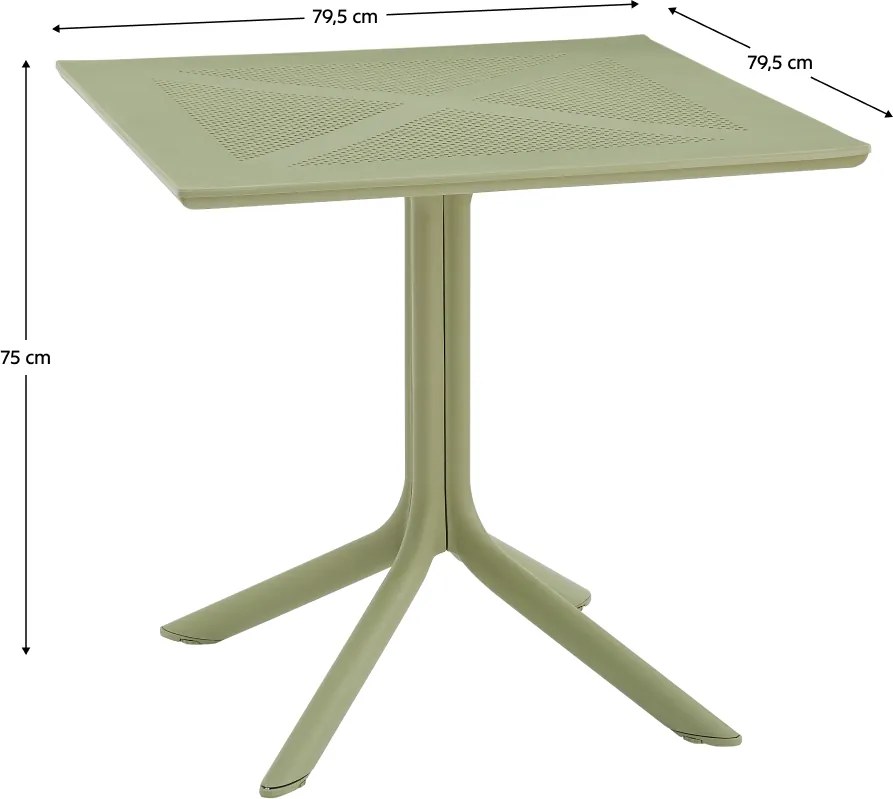Masă de grădină, verde, DENTON NEW