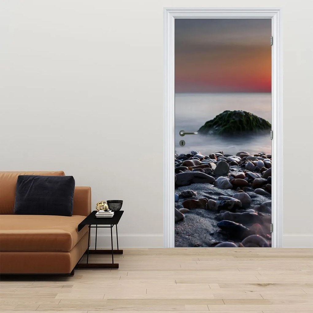 Fototapet pentru ușă - Pe mal (95x205cm)