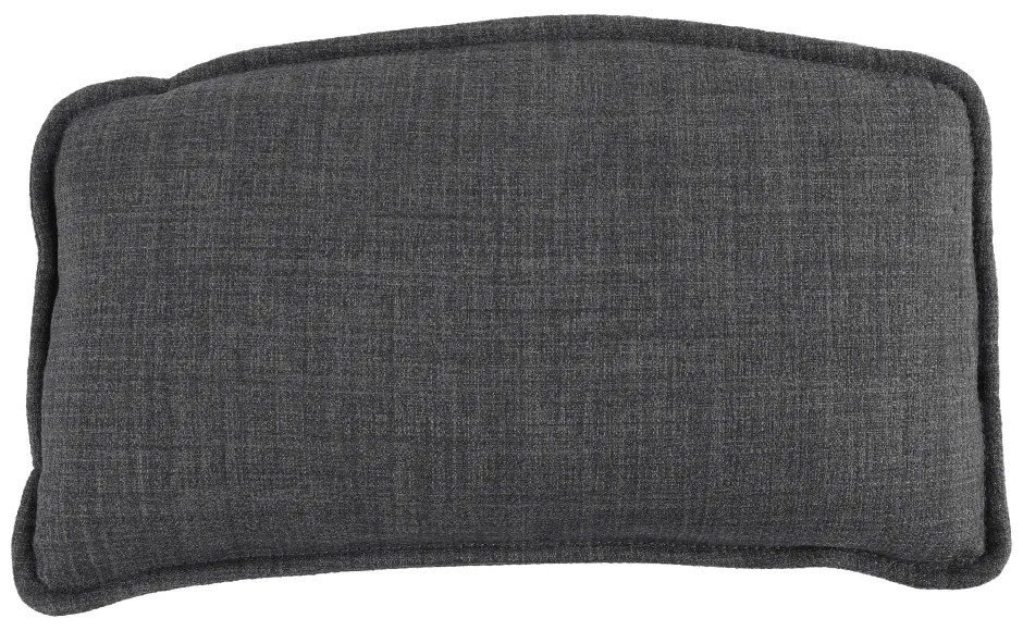 Fotoliu balansoar, material textil gri/lemn, HARPER
