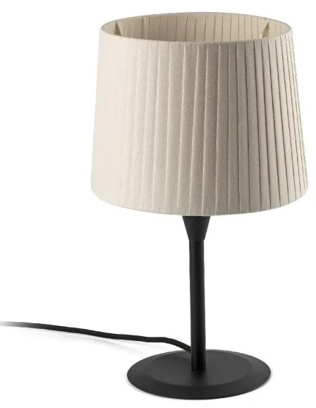 Veioza / Lampa de masa moderna design elegant SAMBA mini negru/bej 64317-35